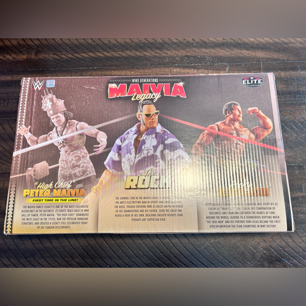 WWE GENERATIONS MAIVIA Legacy Elite Collection - Picture 3 of 4